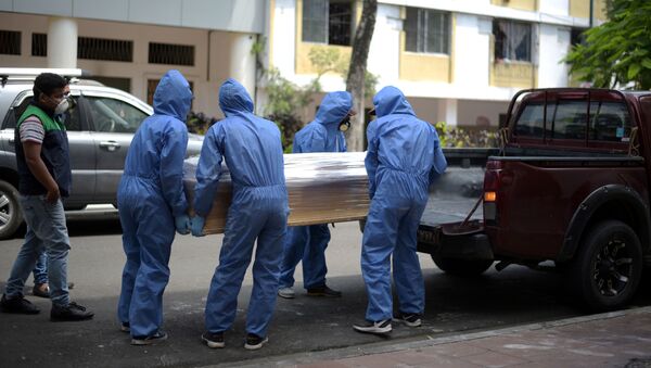 Funerales en Guayaquil - Sputnik Mundo