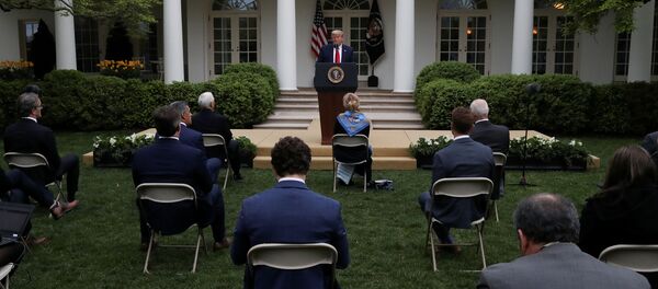 Donald Trump, presidente de EEUU - Sputnik Mundo