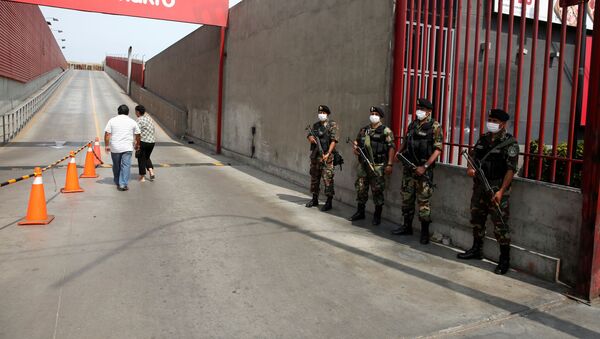 Policías de Perú (Archivo) - Sputnik Mundo