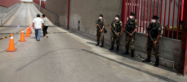 Policías de Perú (Archivo) Policías de Perú (Archivo) - Sputnik Mundo