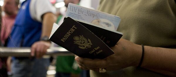 Pasaporte estadounidense Pasaporte estadounidense - Sputnik Mundo