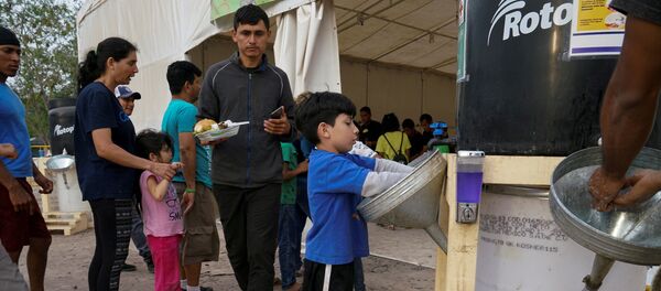 Migrantes en México (archivo) - Sputnik Mundo