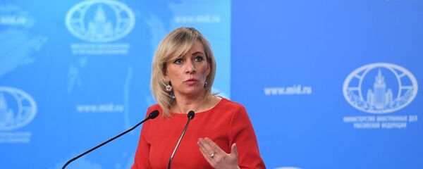 María Zajárova, portavoz del Ministerio de Exteriores de Rusia María Zajárova, portavoz del Ministerio de Exteriores de Rusia - Sputnik Mundo