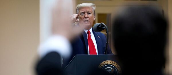 Donald Trump, presidente de EEUU - Sputnik Mundo