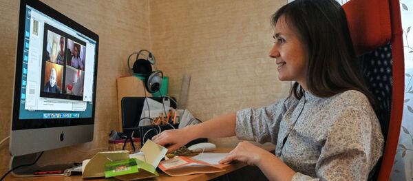 Educación a distancia (imagen referencial) - Sputnik Mundo