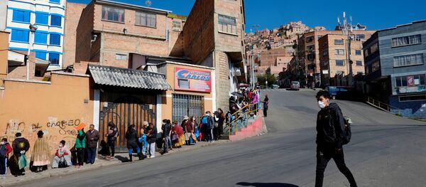 Coronavirus en Bolivia - Sputnik Mundo