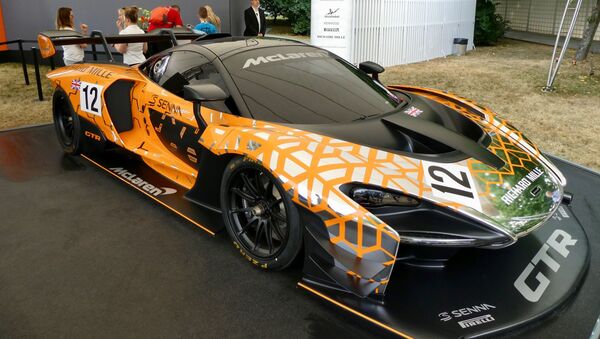 Un McLaren Senna GTR - Sputnik Mundo