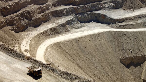 Mina de cobre en Chile - Sputnik Mundo