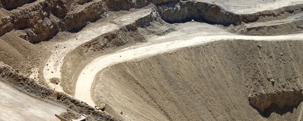 Mina de cobre en Chile - Sputnik Mundo