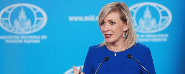 María Zajárova, portavoz del Ministerio de Exteriores de Rusia - Sputnik Mundo