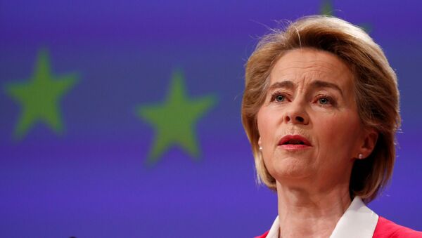 Ursula von der Leyen, la presidenta de la Comisión Europea - Sputnik Mundo