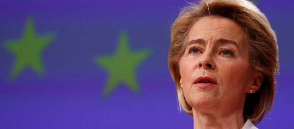 Ursula von der Leyen, la presidenta de la Comisión Europea - Sputnik Mundo