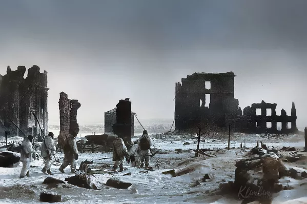 Los escenarios de la Segunda Guerra Mundial y sus protagonistas, en color Los escenarios de la Segunda Guerra Mundial y sus protagonistas, en color - Sputnik Mundo
