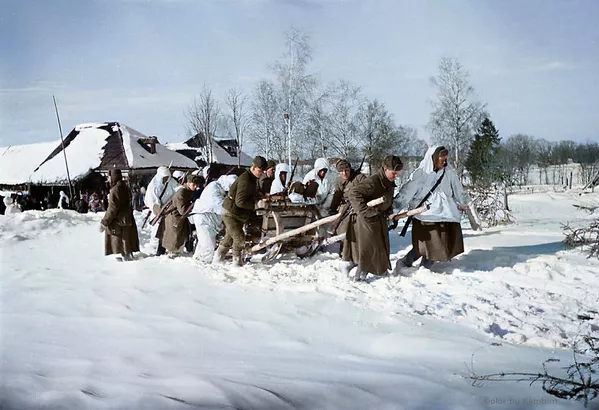 Los escenarios de la Segunda Guerra Mundial y sus protagonistas, en color Los escenarios de la Segunda Guerra Mundial y sus protagonistas, en color - Sputnik Mundo