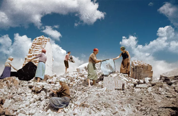 Los escenarios de la Segunda Guerra Mundial y sus protagonistas, en color Los escenarios de la Segunda Guerra Mundial y sus protagonistas, en color - Sputnik Mundo