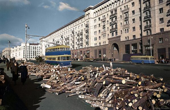 Los escenarios de la Segunda Guerra Mundial y sus protagonistas, en color - Sputnik Mundo