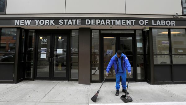 Edificio de la oficina general de empleo de Nueva York - Sputnik Mundo