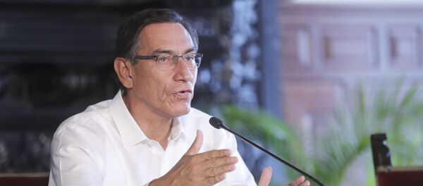Martín Vizcarra, presidente de Perú Martín Vizcarra, presidente de Perú - Sputnik Mundo