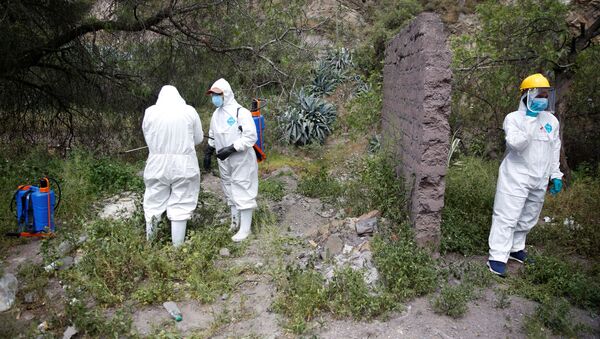 Situación en Matucana, Perú - Sputnik Mundo