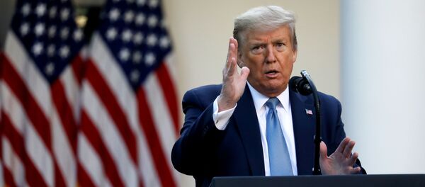 Donald Trump, presidente de EEUU - Sputnik Mundo