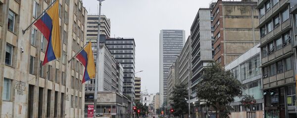 Las calles vacías de Bogotá durante la cuarentena por el coronavirus - Sputnik Mundo
