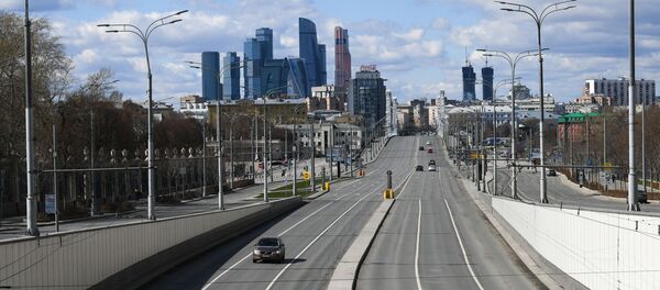 Cuarentena en Moscú - Sputnik Mundo