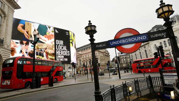 El coronavirus en Londres - Sputnik Mundo