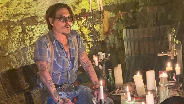 Johnny Depp, actor estadounidense - Sputnik Mundo