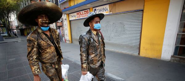 Brote de coronavirus en México Brote de coronavirus en México - Sputnik Mundo