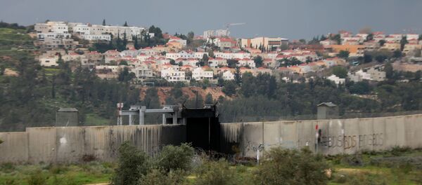 Vista general a los territorios ocupados de Cisjordania Vista general a los territorios ocupados de Cisjordania - Sputnik Mundo