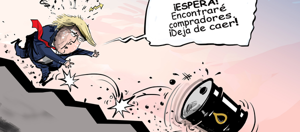 ¿Barril sin fondos? El precio de petróleo estadounidense WTI sufre una caída récord - Sputnik Mundo