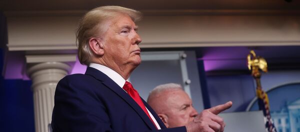 Donald Trump, presidente de EEUU - Sputnik Mundo