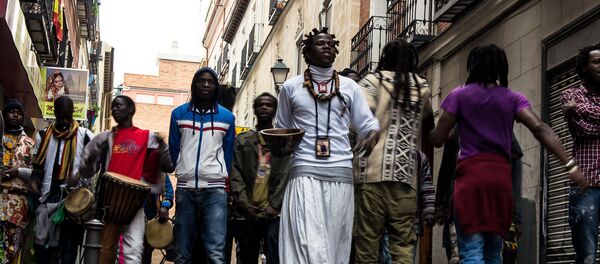 Senegaleses en el barrio de Lavapiés - Sputnik Mundo