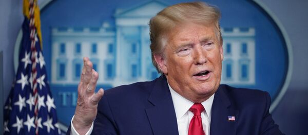 Donald Trump, presidente de EEUU - Sputnik Mundo