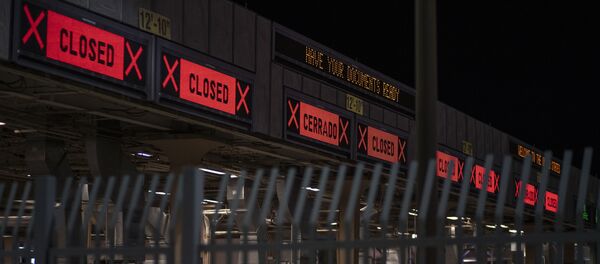 Frontera entre EEUU y México Frontera entre EEUU y México - Sputnik Mundo