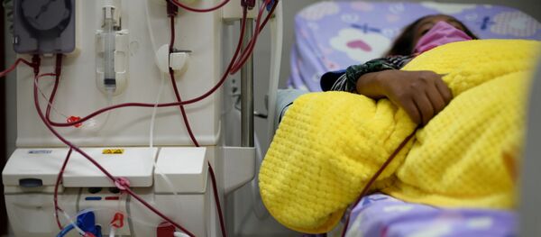 Una paciente en un hospital (imagen referencial) - Sputnik Mundo