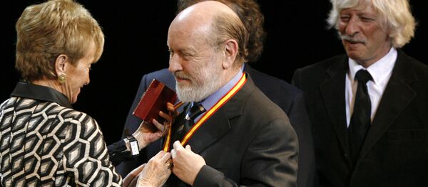 El actor y humorista argentino Marcos Mundstock, centro (archivo) El actor y humorista argentino Marcos Mundstock, centro (archivo) - Sputnik Mundo