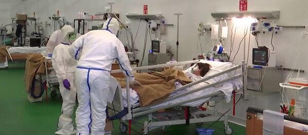 Los médicos rusos en Bérgamo - Sputnik Mundo