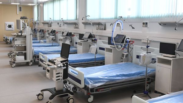 Nuevo hospital de enfermedades infecciosas en Moscú, Rusia Nuevo hospital de enfermedades infecciosas en Moscú, Rusia - Sputnik Mundo