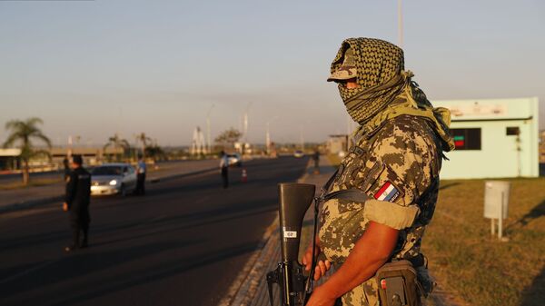 Un efectivo militar de Paraguay - Sputnik Mundo