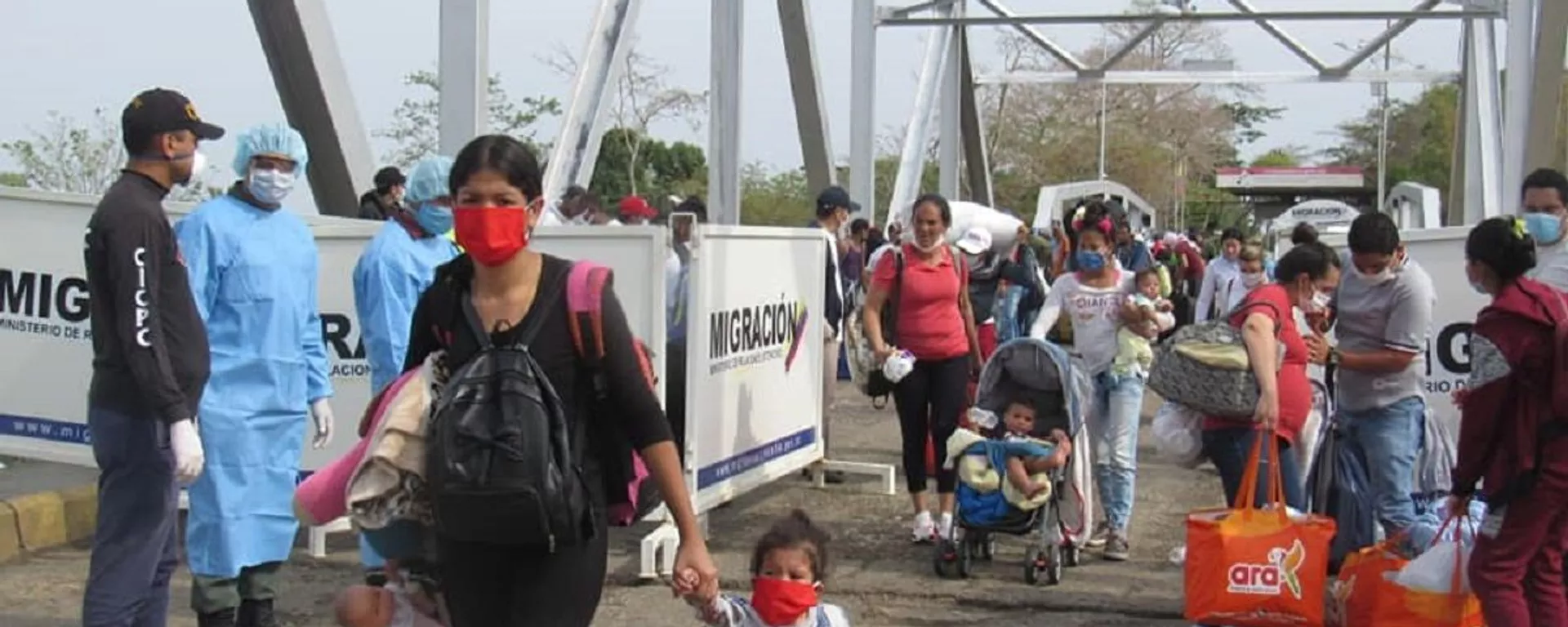 Ingreso de migrantes venezolanos Ingreso de migrantes venezolanos - Sputnik Mundo, 1920, 02.07.2021