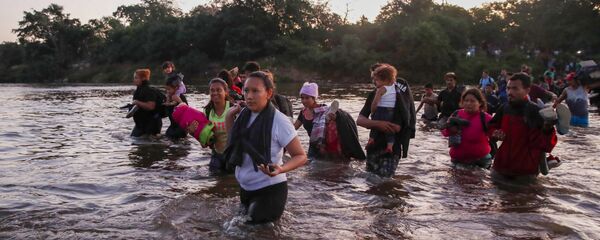 Migrantes centroamericanos (archivo) - Sputnik Mundo