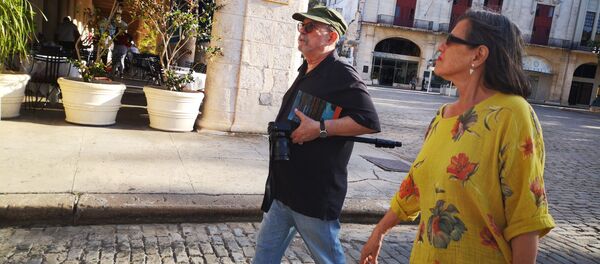 Silvio Rodríguez en la Habana Vieja - Sputnik Mundo