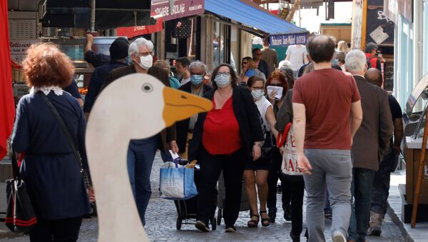 Coronavirus en Francia - Sputnik Mundo