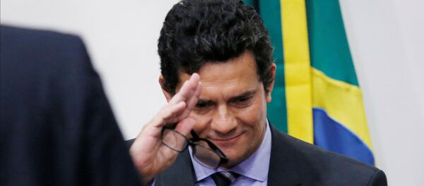 Sérgio Moro, ministro de Justicia de Brasil - Sputnik Mundo
