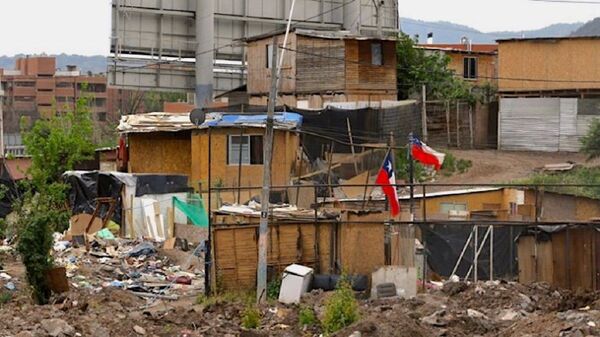 Campamento en Chile - Sputnik Mundo