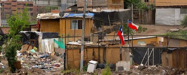 Campamento en Chile - Sputnik Mundo