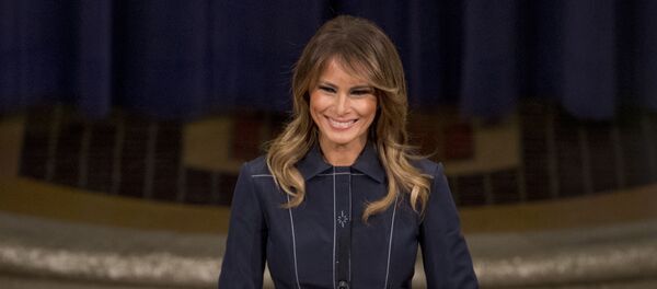 Melania Trump, primera dama de EEUU - Sputnik Mundo