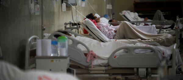Pacientes con coronavirus en Perú - Sputnik Mundo