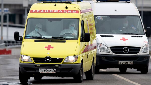 Ambulancias de Moscú Ambulancias de Moscú - Sputnik Mundo